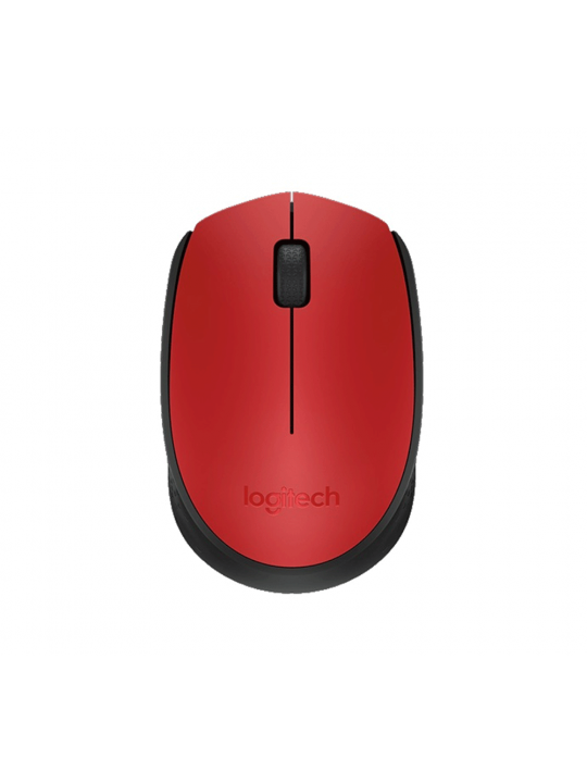 Mouse LOGITECH M171 WIRELESS (RED) L910-004641