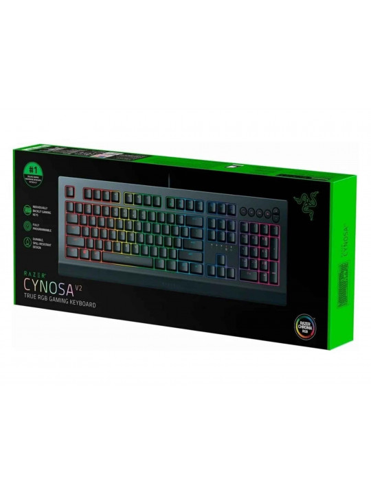 Keyboard RAZER CYNOSA V2 (BLACK) 34007