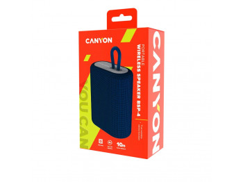 Bluetooth speaker CANYON CNE-CBTSP4BL (BLUE) 