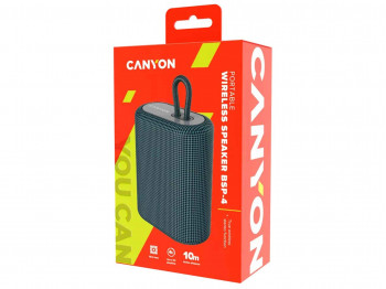 Bluetooth բարձրախոս CANYON CNE-CBTSP4DG (GREY) 
