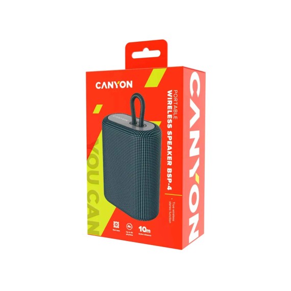 Bluetooth բարձրախոս CANYON CNE-CBTSP4DG (GREY) 