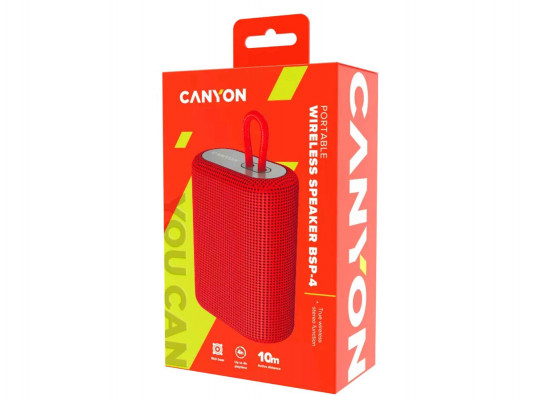 Bluetooth բարձրախոս CANYON CNE-CBTSP4R 