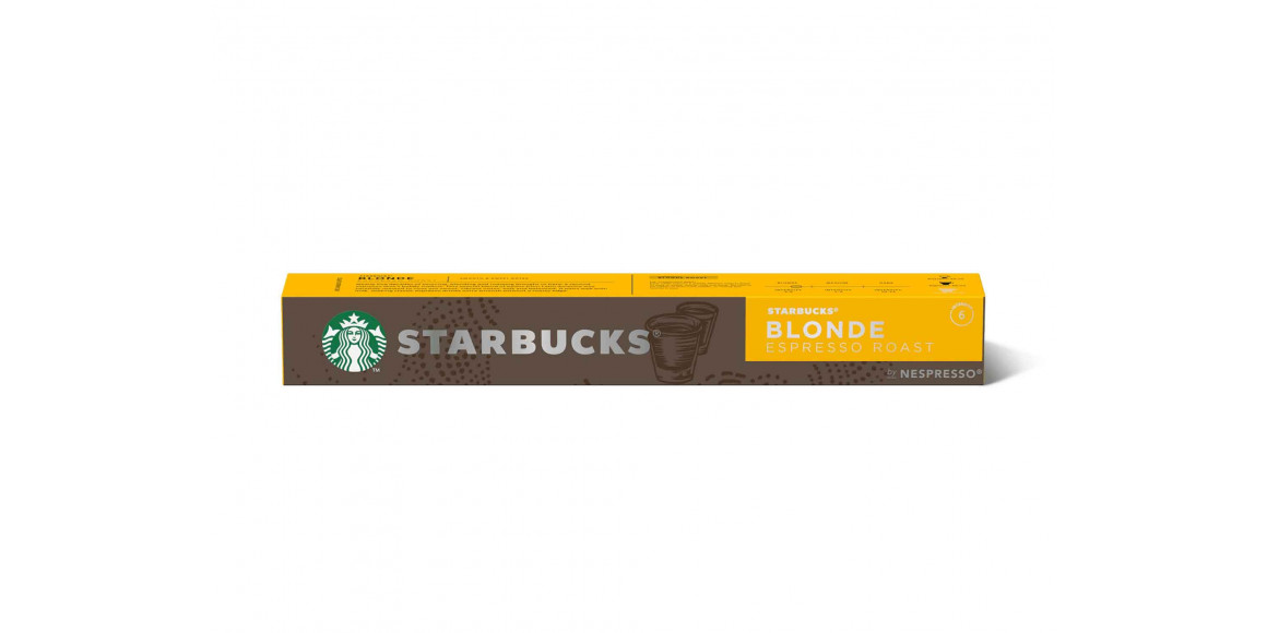 Coffee capsules STARBUCKS BLONDE ESPRESSO ROAST 
