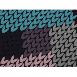 Mat VORTEX 24342 VELUR ISLAND 90X90CM 