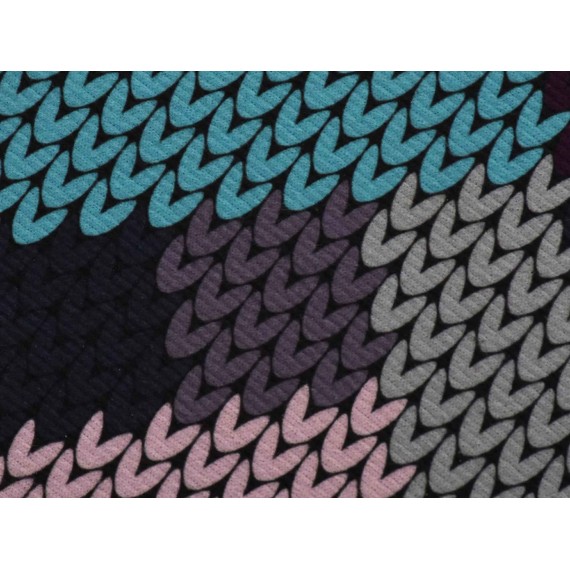Коврик VORTEX 24342 VELUR ISLAND 90X90CM 