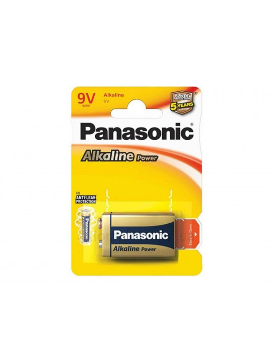 Батарейки PANASONIC 6LR61REB/1BP/3006 39303