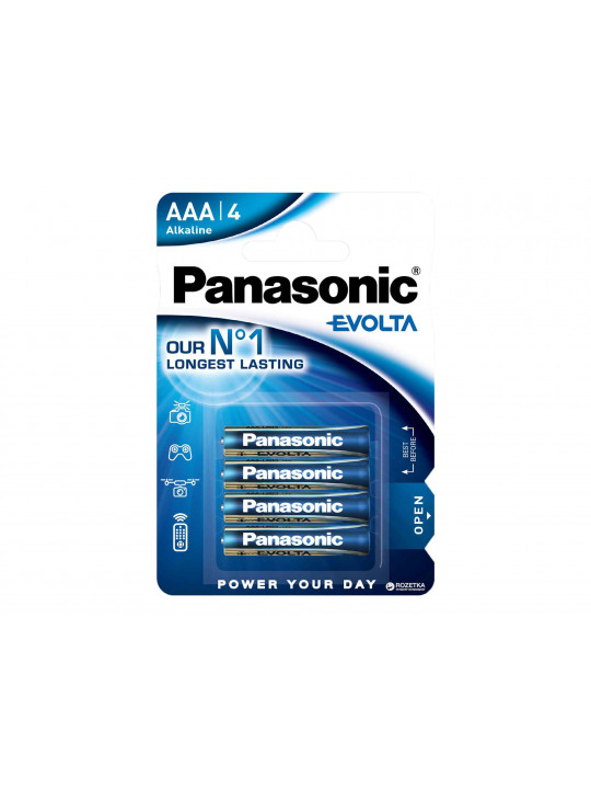 Батарейки PANASONIC LR03EGE/4BP 44871