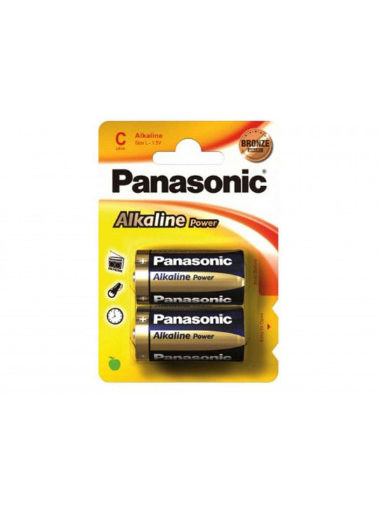 Батарейки PANASONIC LR14REB/2BP/3000 39242