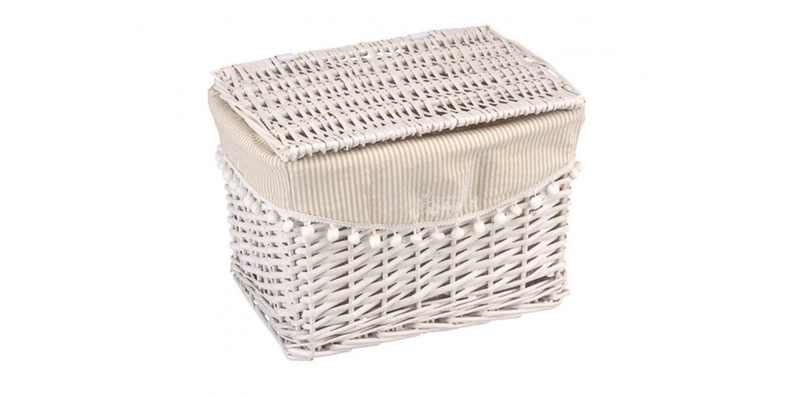 Laundry basket MAGAMAX EW-30L RECTANGLE WHITE 