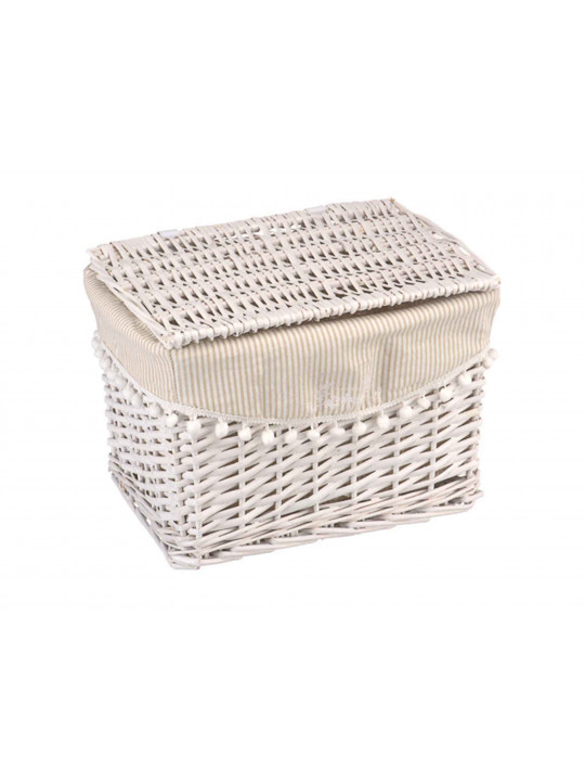 Laundry basket MAGAMAX EW-30L RECTANGLE WHITE 