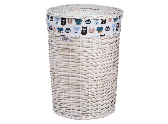 Laundry basket MAGAMAX EW-87XL CUTS WHITE 