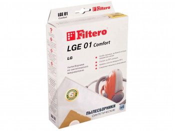 Փոշեկուլի պարկ FILTERO LGE 01 COMF (X4) 