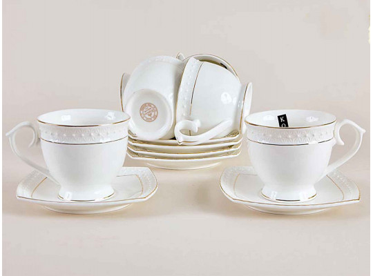 Cups set KORALL CS506710-A FOR TEA SNOW QUEEN 