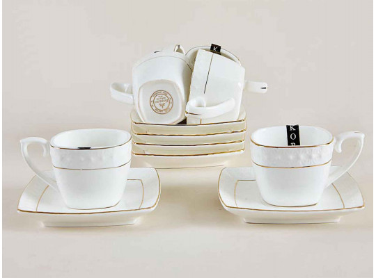 Cups set KORALL CS506707-A FOR COFFEE SNOW QUEEN 