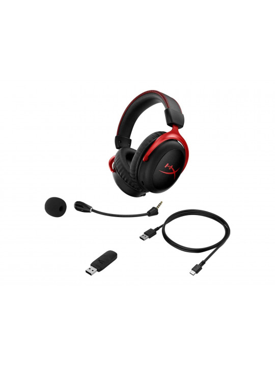 Headphone HYPERX CLOUD 2 WIRELESS (BLACK/RED) (4P5K4AA) HHSC2X-BA-RD/G