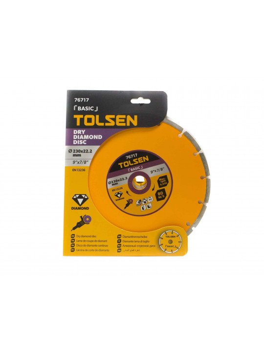Отрезной диск TOLSEN 76717 