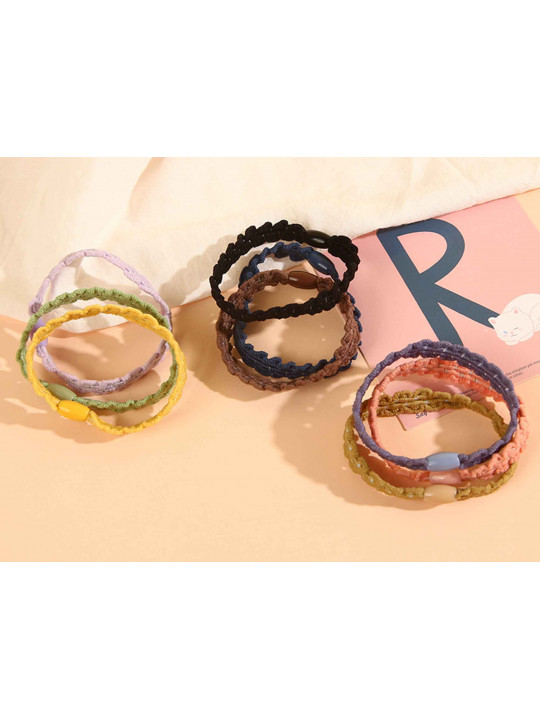 Hairpins & accessories XIMI 6931664151064 COLORFULHAIR TIE 3PCS
