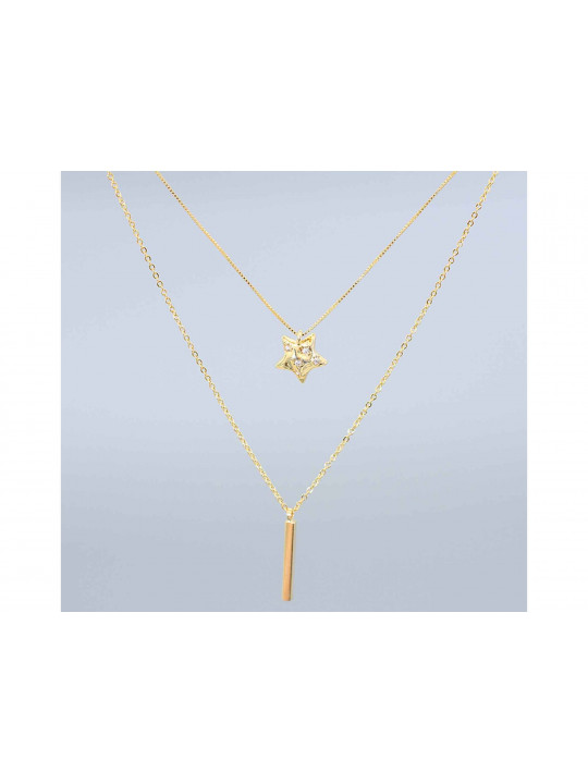 Womens jewelry and accessories XIMI 6931664164156 STAR DOUBLE LAYERS NECKLACE