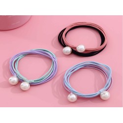 Заколки & аксессуары XIMI 6931664169502 THREE LAYERS PEARL HAIR ROPES 2 PCS (169502)