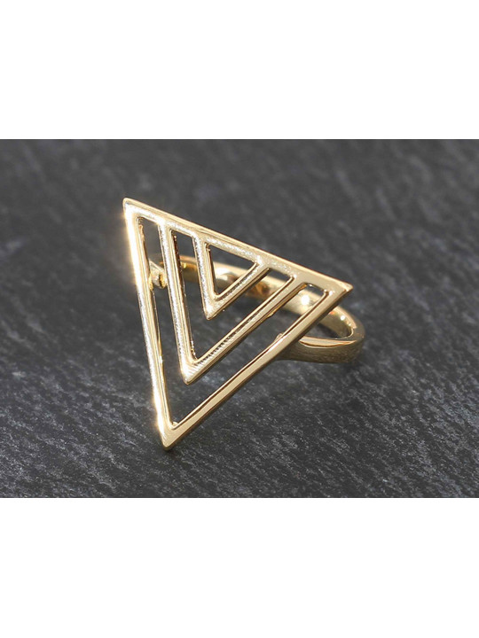 Womens jewelry and accessories XIMI 6931664173998 TRIANGLE OPEN RING