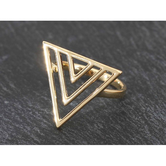 Womens jewelry and accessories XIMI 6931664173998 TRIANGLE OPEN RING (173998)