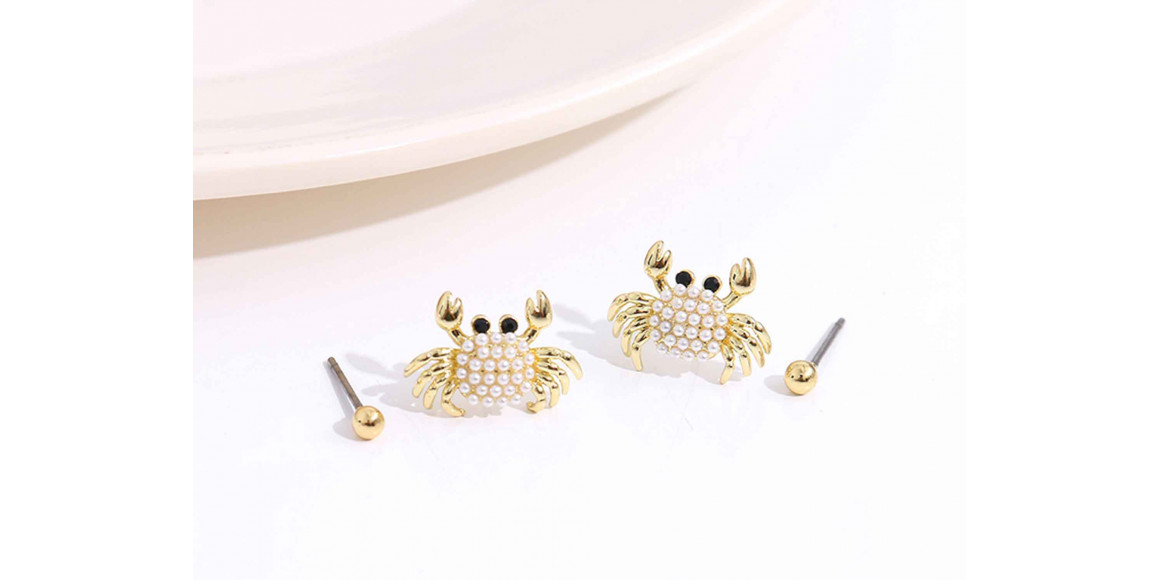 Женские украшения и акессуары XIMI 6931664178405 CRAB EARRINGS (178405)