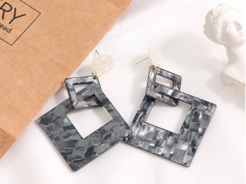 Womens jewelry and accessories XIMI 6931664192180 SQUARE EARRINGS