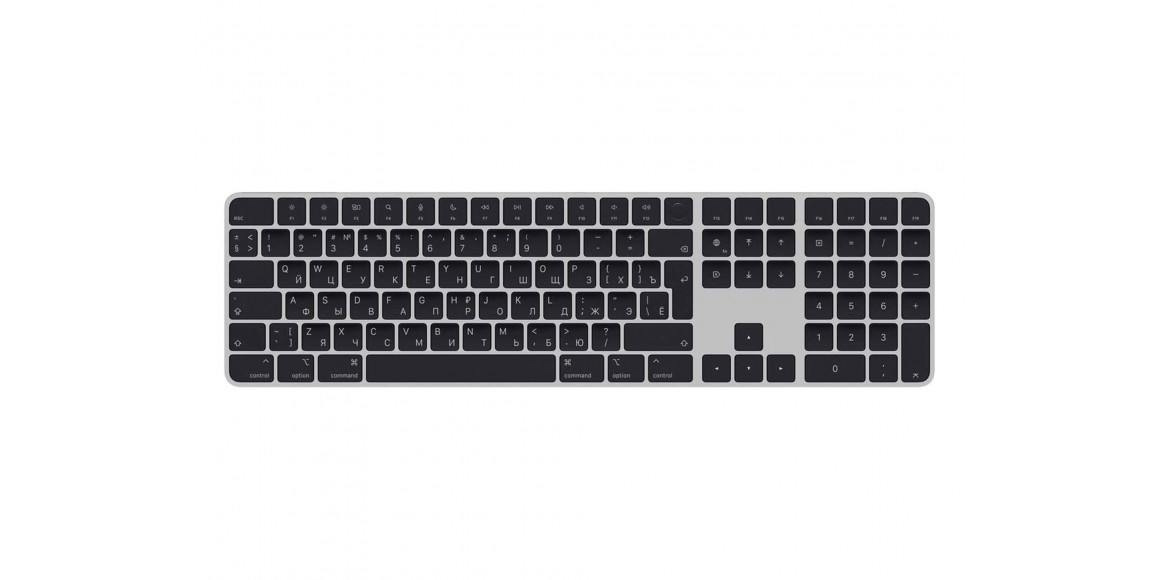 Ստեղնաշար APPLE MAGIC KEYBOARD WITH TOUCH ID & NUMERIC KEYPAD (MMMR3RS/A)