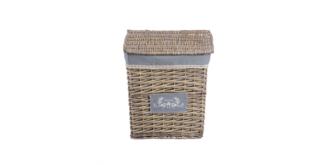 Laundry basket MAGAMAX EW-19L RECTANGULAR GREY 