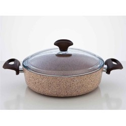 Casserols FALEZ 15179 CREAMY 30CM(CRE3015) SAUCEPAN 