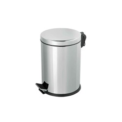 Bucket FLORA FT606 ST.STEEL WITH PEDAL 5L 