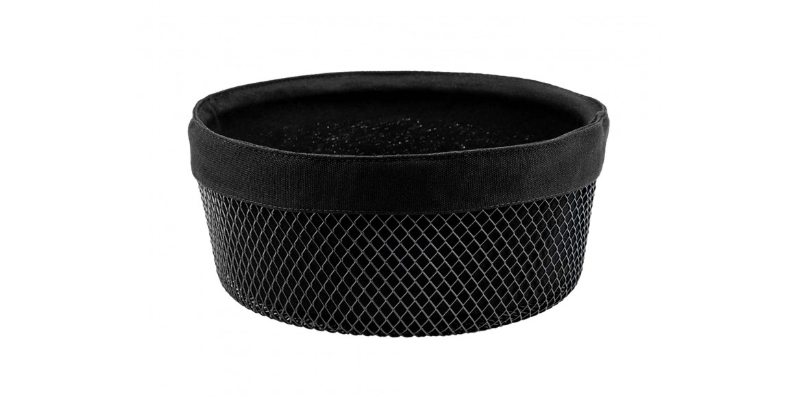 Bread basket MAGAMAX LB-7 ROUND METAL BLACK 