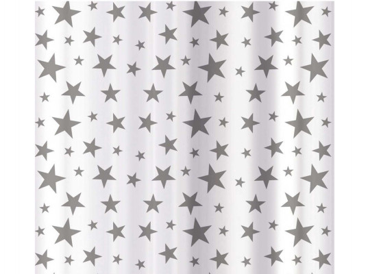 լոգարանի պարագաներ UNISTOR STARS CURTAIN 180x180 210471
