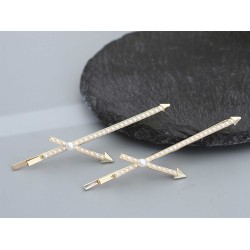 Заколки & аксессуары XIMI 6931664170171 PEARL CROSS HAIR CLIP (170171)