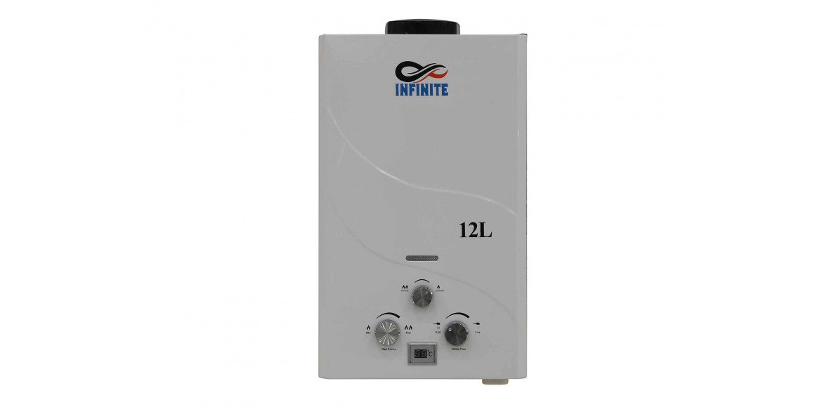 Գազային ջրատաքացուցիչ INFINITE JSD16-N01 12L WHITE 