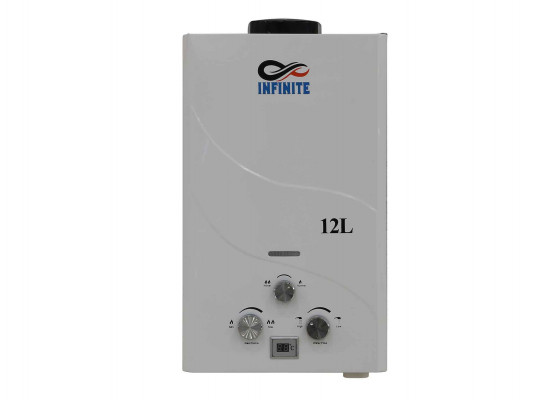 գազային ջրատաքացուցիչ INFINITE JSD16-N01 12L WHITE 