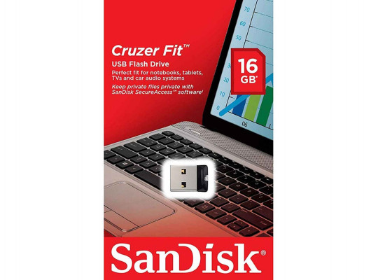 ֆլեշ հիշողություն SANDISK FIT SDCZ33-016G-G35 USB 2.0 16GB 