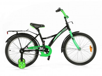 Հեծանիվ NOVATRACK 20 STRIKE BLACK-GREEN 203STRIKE.BKG20- 