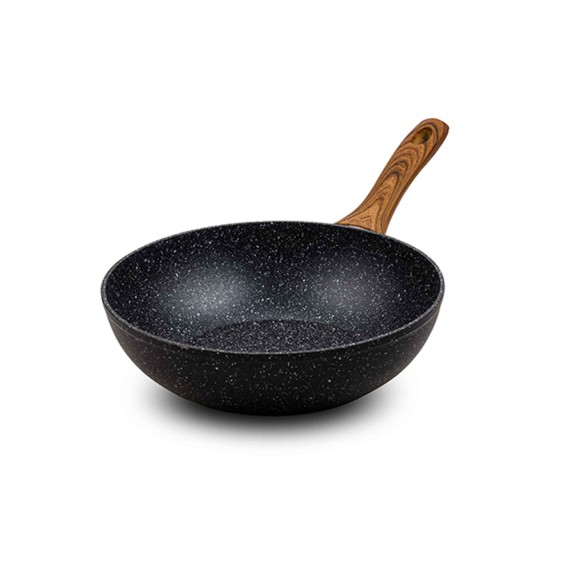 Сковорода NAVA 10-144-110 STONE  NATURE WOK 28CM 