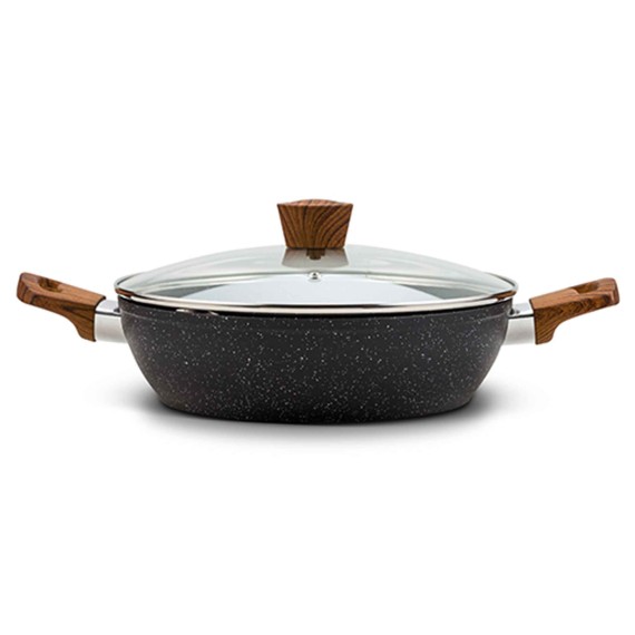 Կաթսաներ NAVA 10-144-130 STONE NATURE 28CM SAUCEPAN 