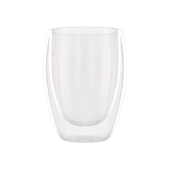 Стакан QWERTY 74004 DOUBLE PURO 350ML 