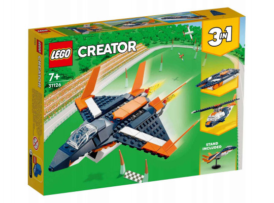 կոնստրուկտոր LEGO 31126 CREATOR Գերձայնային իքնաթիռ 