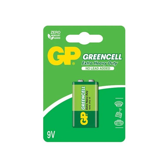 Battery GP 9V GREENCELL 