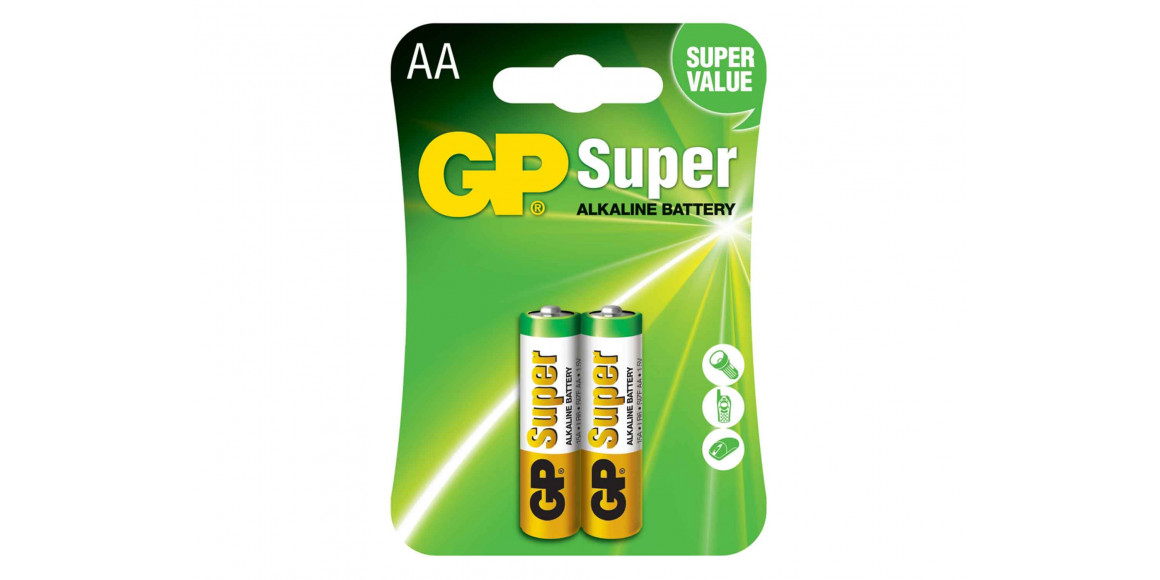 Battery GP AA SUPER 2 