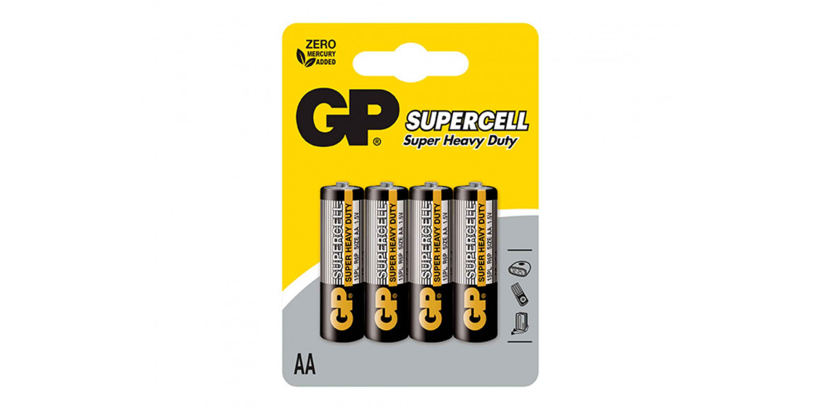 Батарейки GP AA SUPERCELL-4 