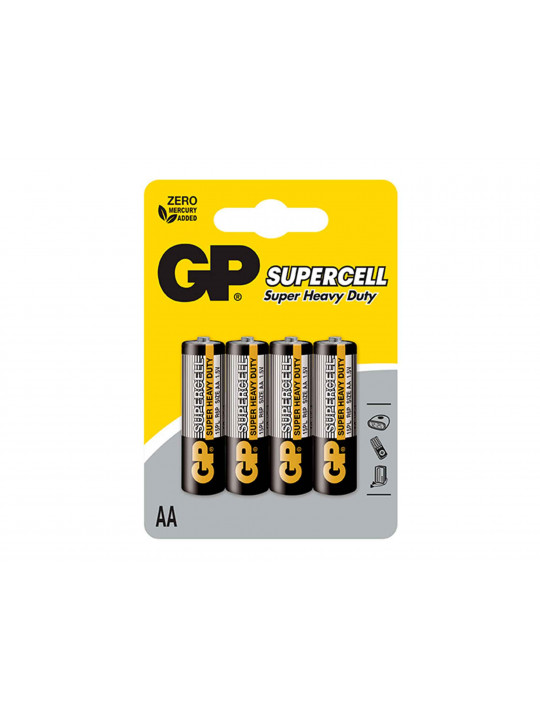 Батарейки GP AA SUPERCELL-4 