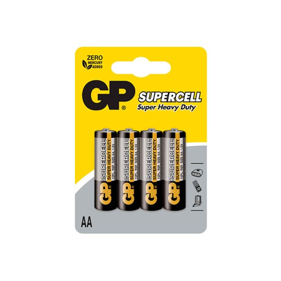 Батарейки GP AA SUPERCELL-4 