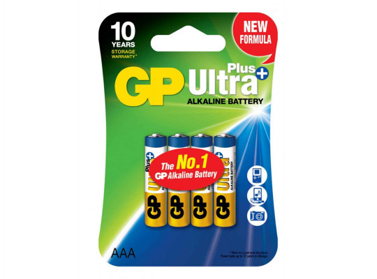 Մարտկոցներ GP AAA ULTRA PLUS 4 (24AUP-2UE4) 