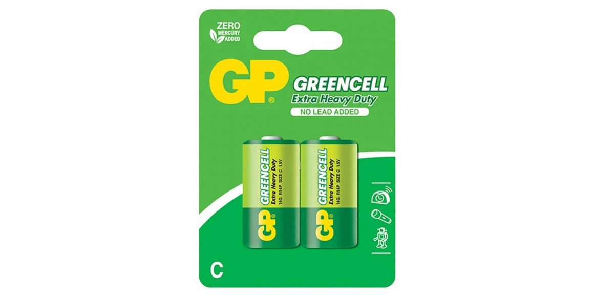 Батарейки GP C GREENCELL 