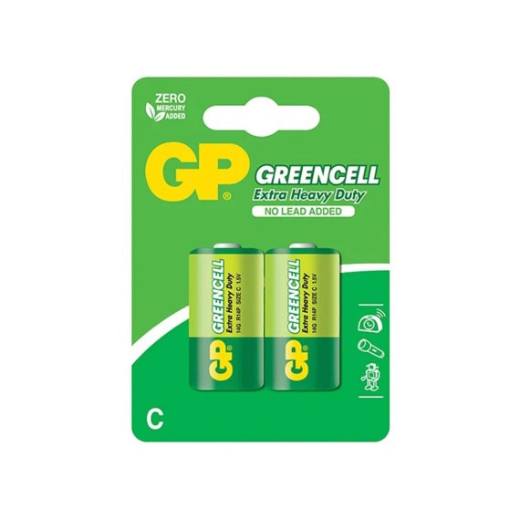 Батарейки GP C GREENCELL 